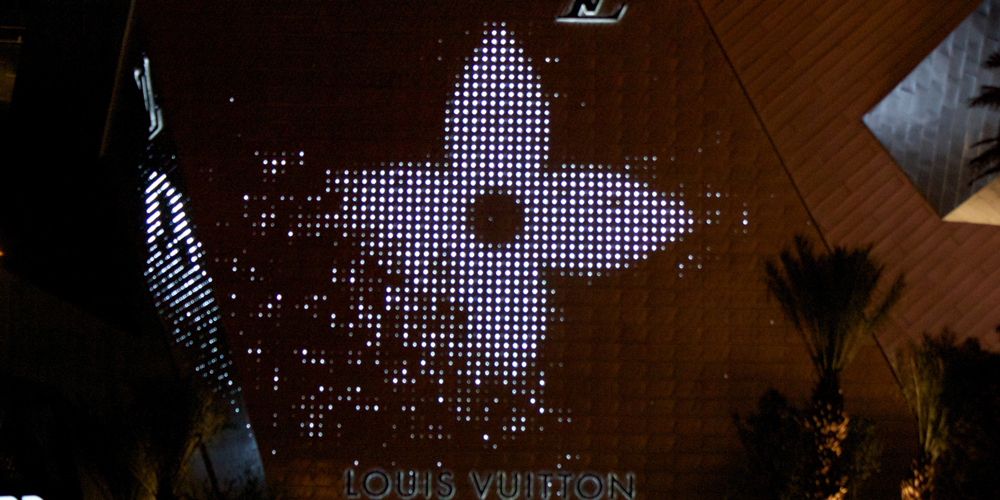 Kiboworks Louis Vuitton Media Facade